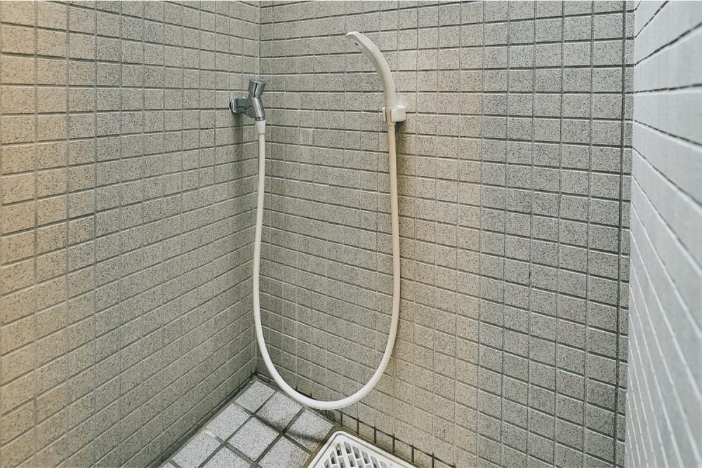 Convenient Outdoor Shower