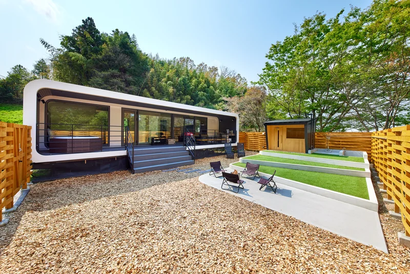 IZA GLAMPING 千早赤阪村 外観