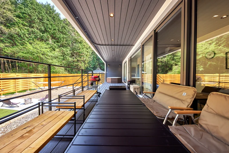 IZA GLAMPING 千早赤阪村 外観