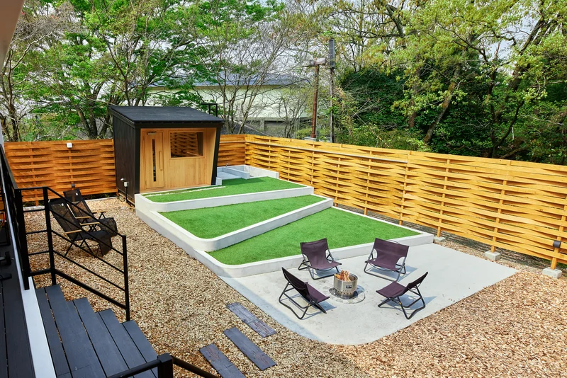 IZA GLAMPING 千早赤阪村 外観