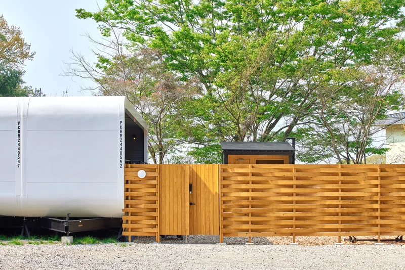 IZA GLAMPING 千早赤阪村 外観