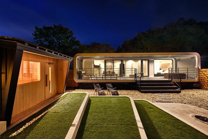 IZA GLAMPING 千早赤阪村 外観