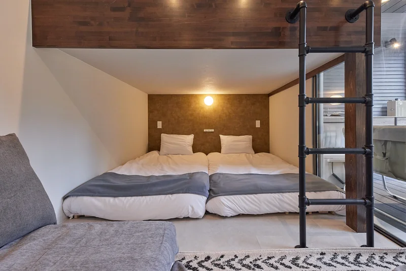 IZA GLAMPING 千早赤阪村 寝室1