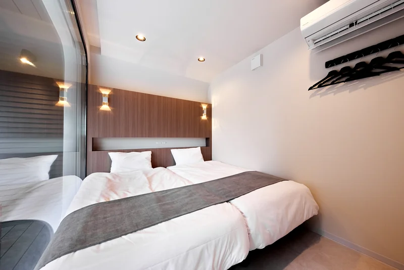 IZA GLAMPING 千早赤阪村 寝室2