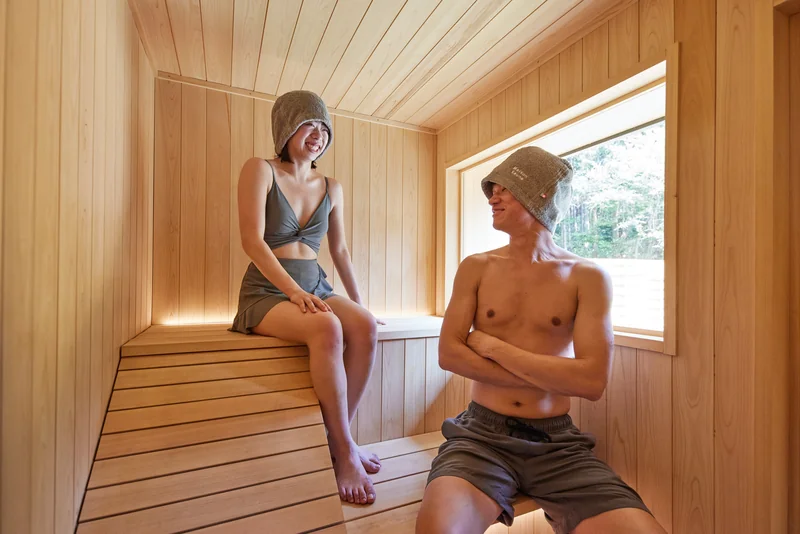 IZA GLAMPING 千早赤阪村 サウナ