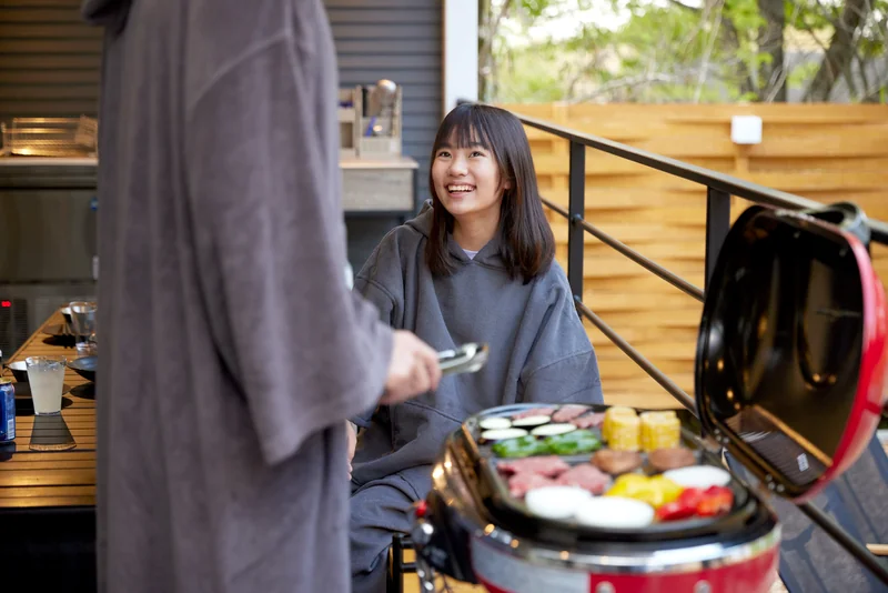 IZA GLAMPING 千早赤阪村 BBQ