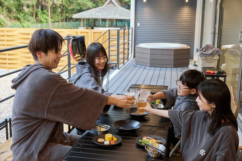 IZA GLAMPING 千早赤阪村 BBQ