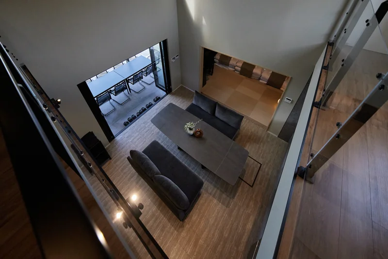 LAKE SAUNA RESORT POOL VILLA 莉 -REI- リビング
