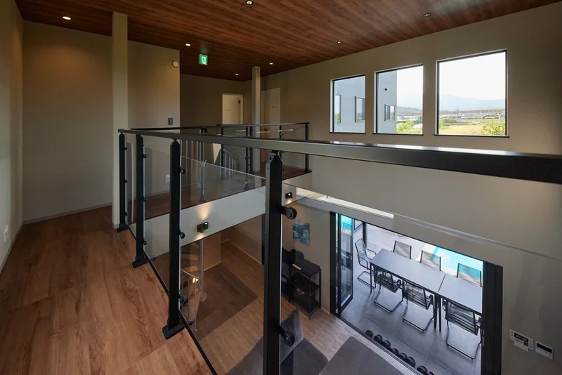 LAKE SAUNA RESORT POOL VILLA 莉 -REI- リビング
