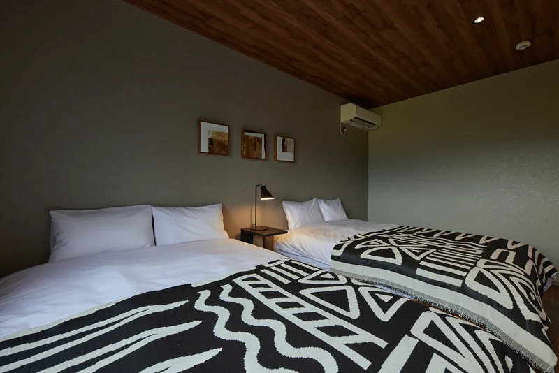 LAKE SAUNA RESORT POOL VILLA 莉 -REI- 寝室2