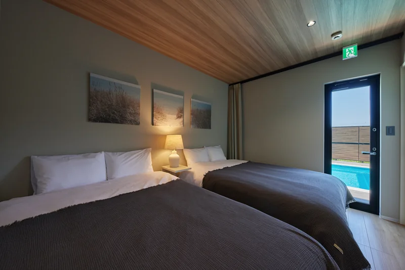 LAKE SAUNA RESORT POOL VILLA 莉 -REI- 寝室4
