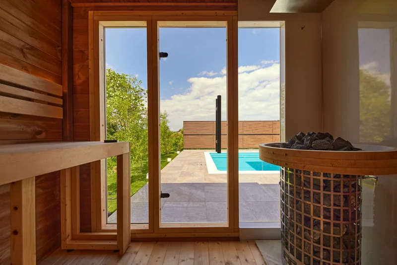 LAKE SAUNA RESORT POOL VILLA 莉 -REI- サウナ