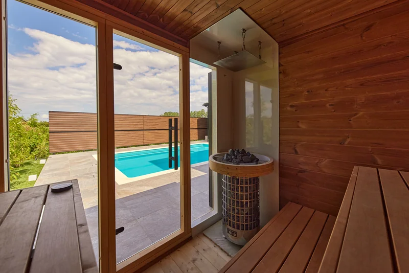 LAKE SAUNA RESORT POOL VILLA 莉 -REI- サウナ