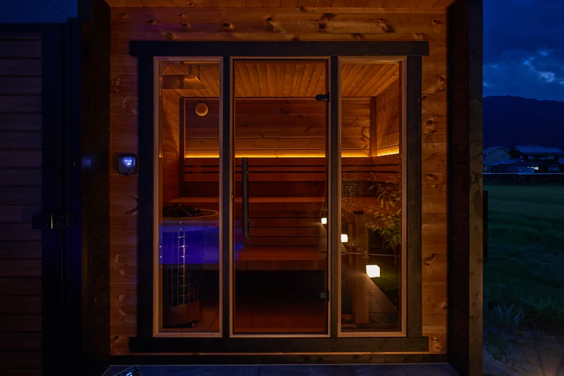 LAKE SAUNA RESORT POOL VILLA 莉 -REI- サウナ