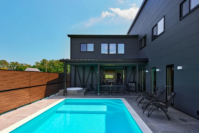 LAKE SAUNA RESORT POOL VILLA 莉 -REI- プール