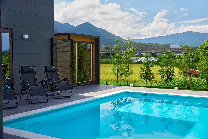 LAKE SAUNA RESORT POOL VILLA 莉 -REI- プール