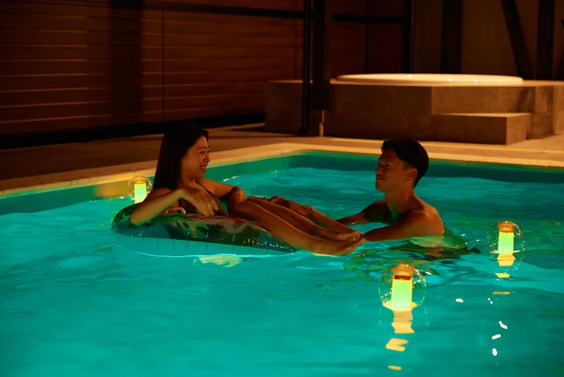 LAKE SAUNA RESORT POOL VILLA 莉 -REI- プール