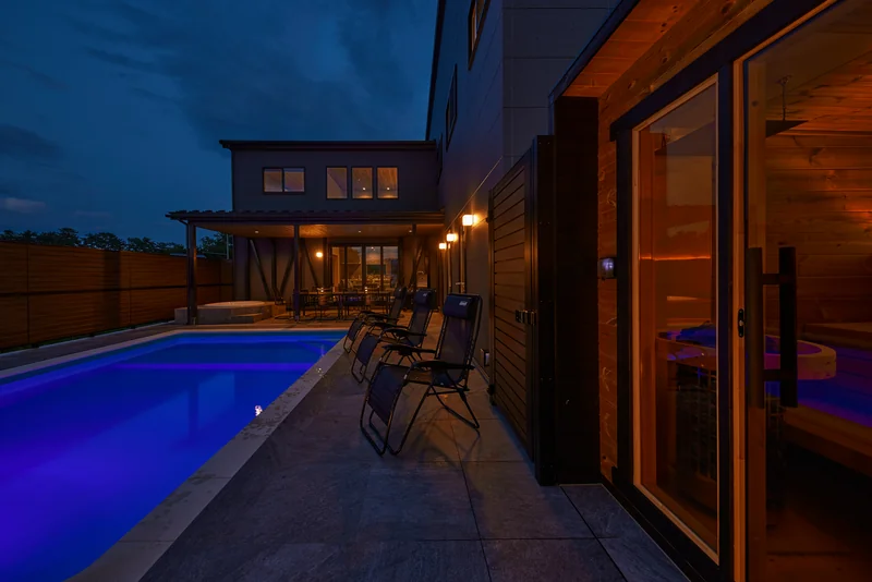 LAKE SAUNA RESORT POOL VILLA 莉 -REI- プール