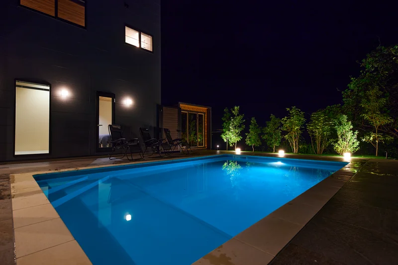 LAKE SAUNA RESORT POOL VILLA 莉 -REI- プール
