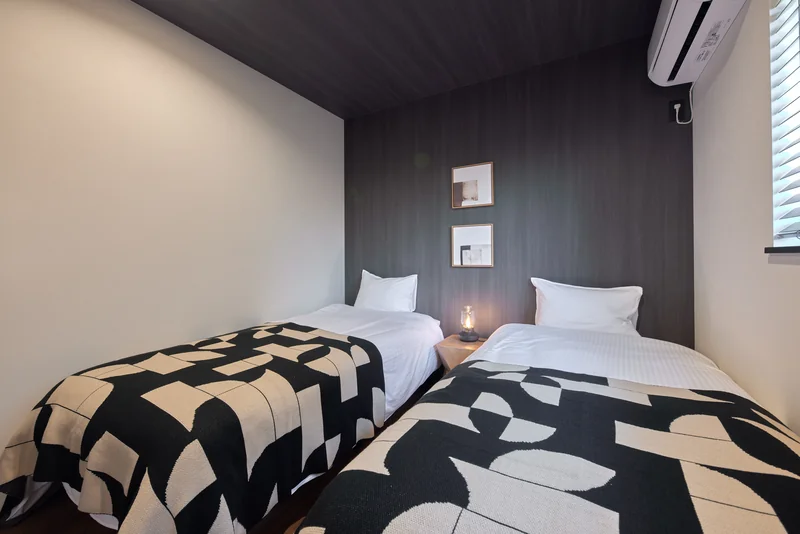LAKE SAUNA RESORT SUITE VILLA 碧-AOI- 寝室1