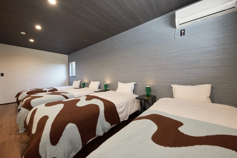 LAKE SAUNA RESORT SUITE VILLA 碧-AOI- 寝室2