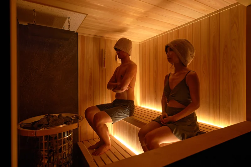 LAKE SAUNA RESORT SUITE VILLA 碧-AOI- サウナ