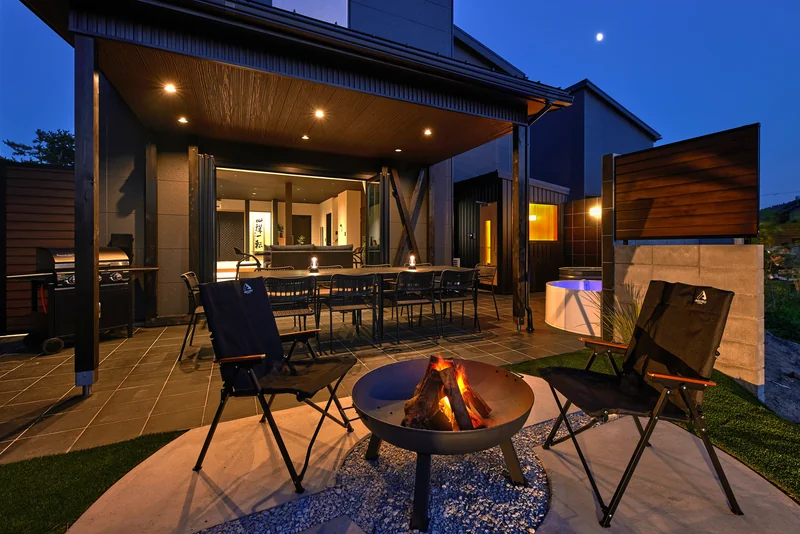 LAKE SAUNA RESORT SUITE VILLA 碧-AOI- BBQ・テラス