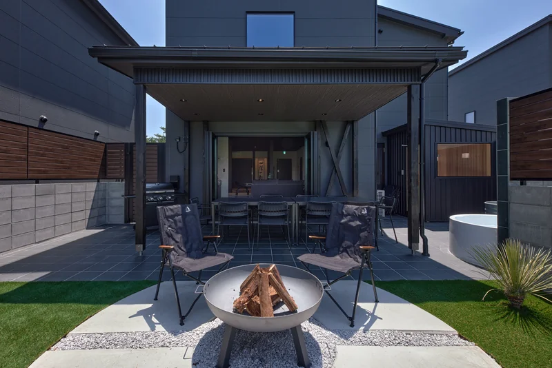 LAKE SAUNA RESORT SUITE VILLA 碧-AOI- BBQ・テラス