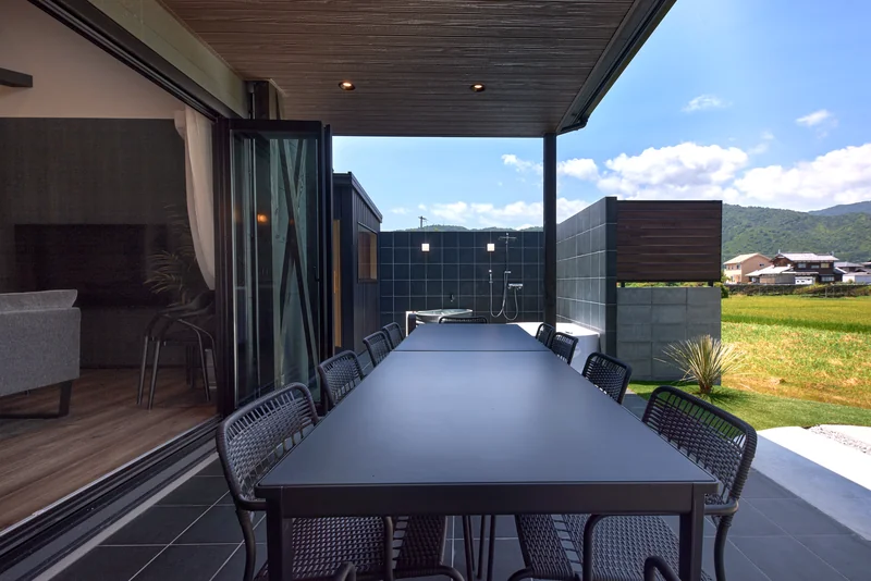 LAKE SAUNA RESORT SUITE VILLA 碧-AOI- BBQ・テラス
