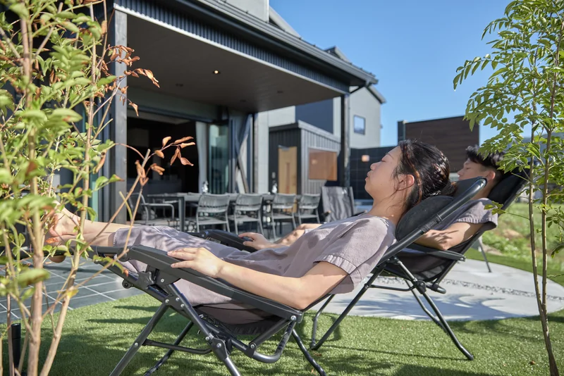 LAKE SAUNA RESORT SUITE VILLA 碧-AOI- BBQ・テラス