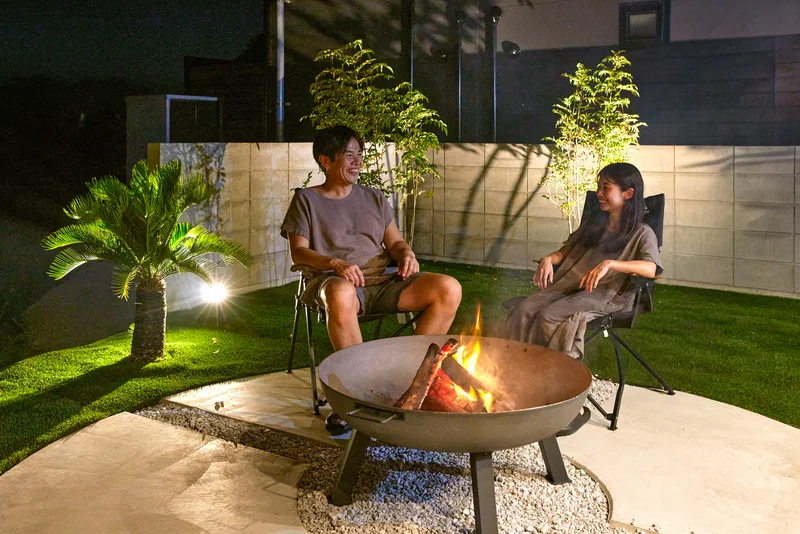 LAKE SAUNA RESORT SUITE VILLA 碧-AOI- BBQ・テラス