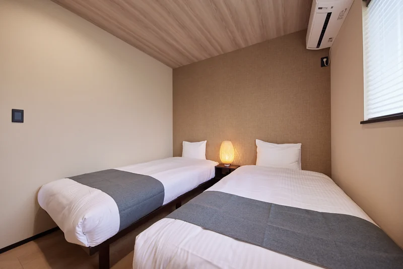 LAKE SAUNA RESORT SUITE VILLA 惺 -SHOU- 寝室1