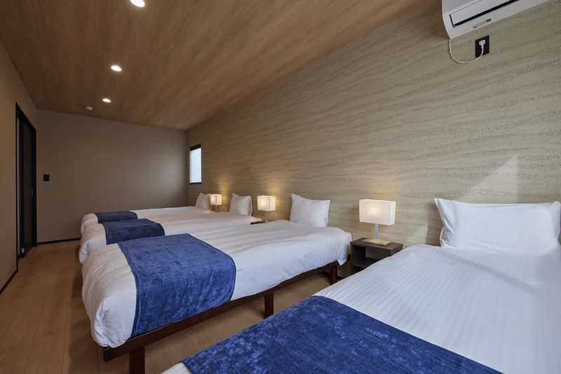 LAKE SAUNA RESORT SUITE VILLA 惺 -SHOU- 寝室2