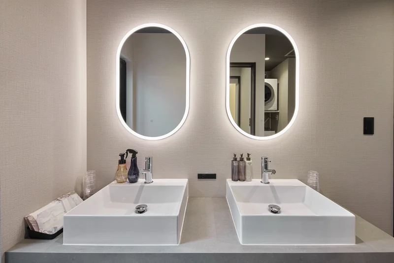 LAKE SAUNA RESORT SUITE VILLA 惺 -SHOU- シャワールーム