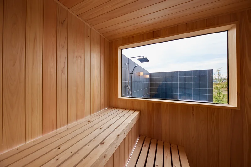 LAKE SAUNA RESORT SUITE VILLA 惺 -SHOU- サウナ
