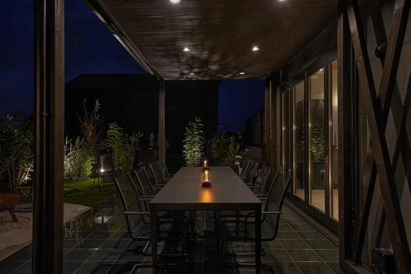 LAKE SAUNA RESORT SUITE VILLA 惺 -SHOU- BBQ・テラス