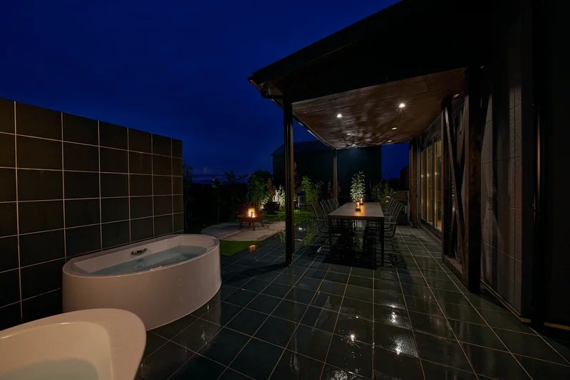 LAKE SAUNA RESORT SUITE VILLA 惺 -SHOU- BBQ・テラス