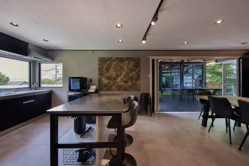 Sauna Villa Biwako Forest Bathing リビング