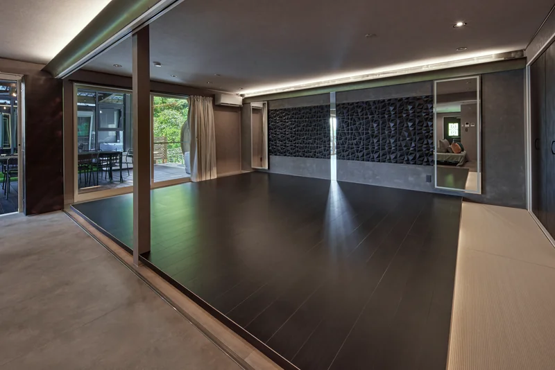 Sauna Villa Biwako Forest Bathing 寝室1