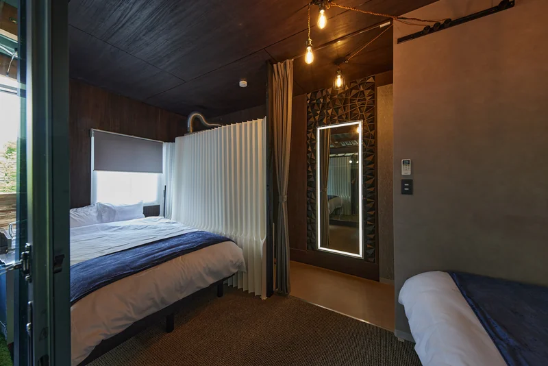 Sauna Villa Biwako Forest Bathing 寝室2