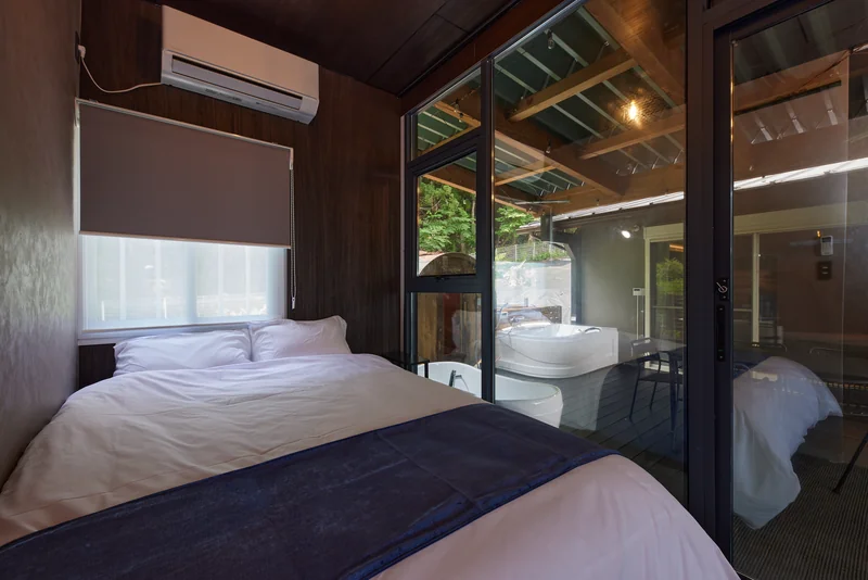 Sauna Villa Biwako Forest Bathing 寝室2