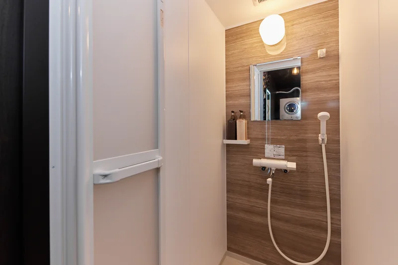 Sauna Villa Biwako Forest Bathing シャワールーム
